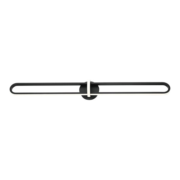 Eurofase Altamont Contemporary LED Chandelier, 1-Light, 1920 Lumens, Soft White/Satin Nickel/Black 37042-011 - main